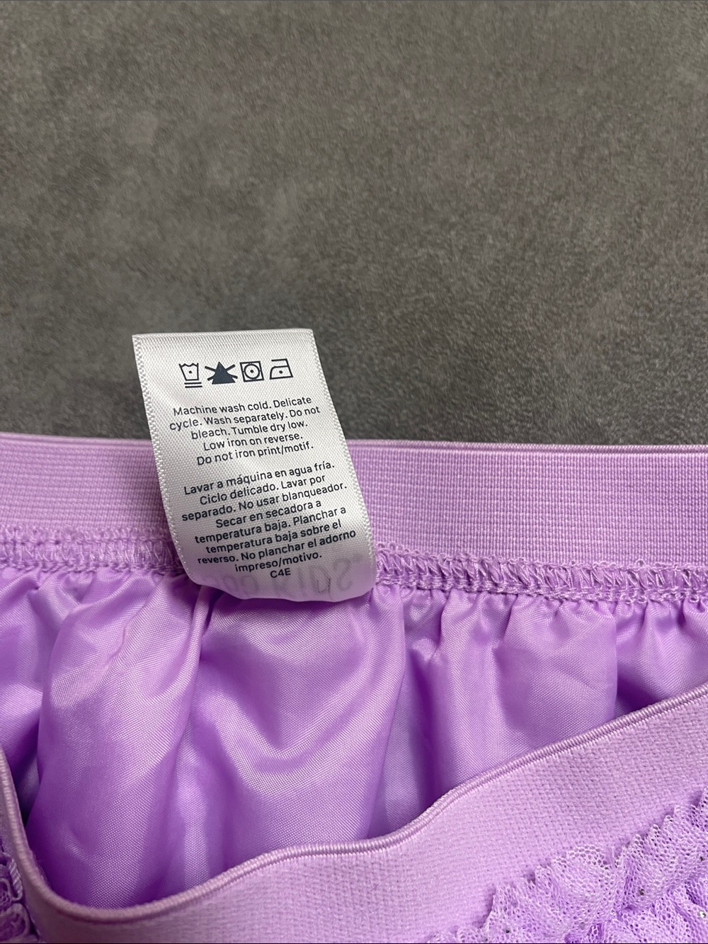 Garanimals Lavender Tulle Skirt with Glitter Dots - Picture 3 of 5